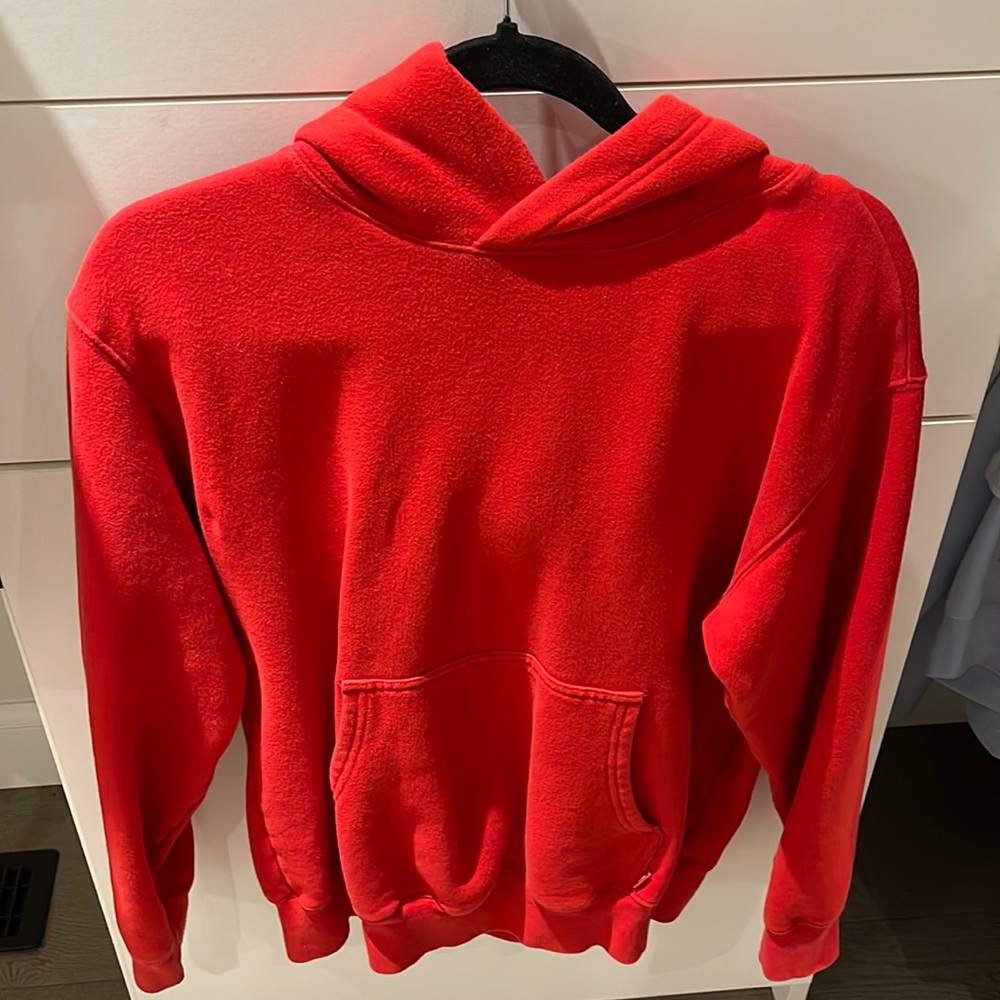 tna red hoodie